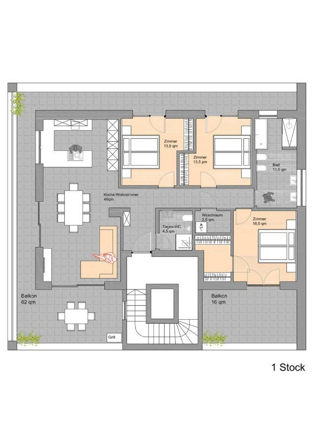 Family Apartment Julia Tramin an der Weinstraße Exteriör bild
